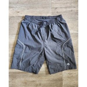 Vintage NIKE ACG Dri-Fit Dark Gray Padded Cycling Shorts Size XL